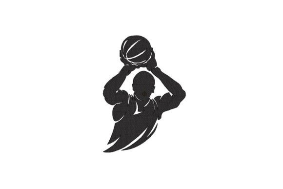 Basketball Player Embroidery