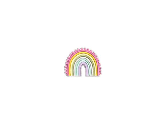 Cute Rainbow Embroidery Design Review