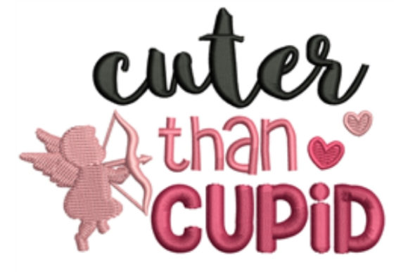 Cuter Than Cupid: A Sweet Embroidery Design