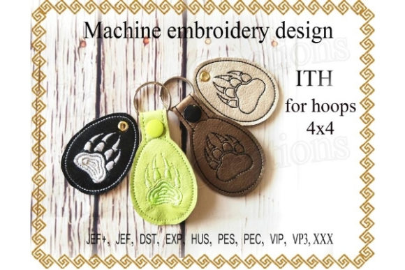 Key Fob Paw with Claws