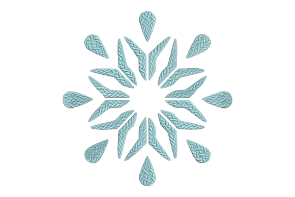 Snowflake Embroidery Design