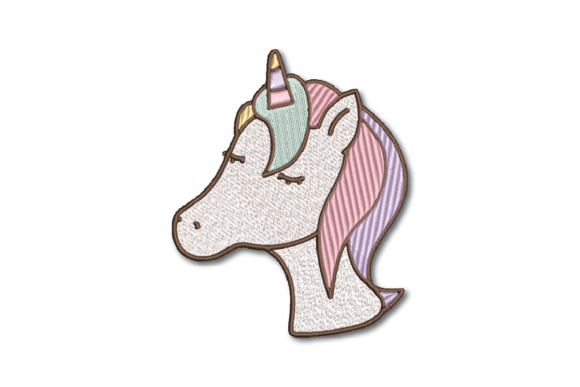 Unicorn Head Embroidery Review