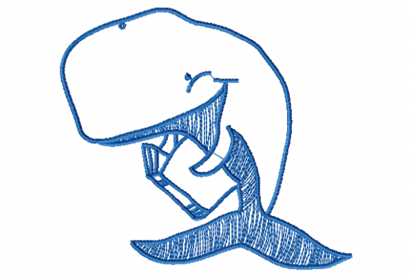 Whale Reads – A Creative Embroidery Design